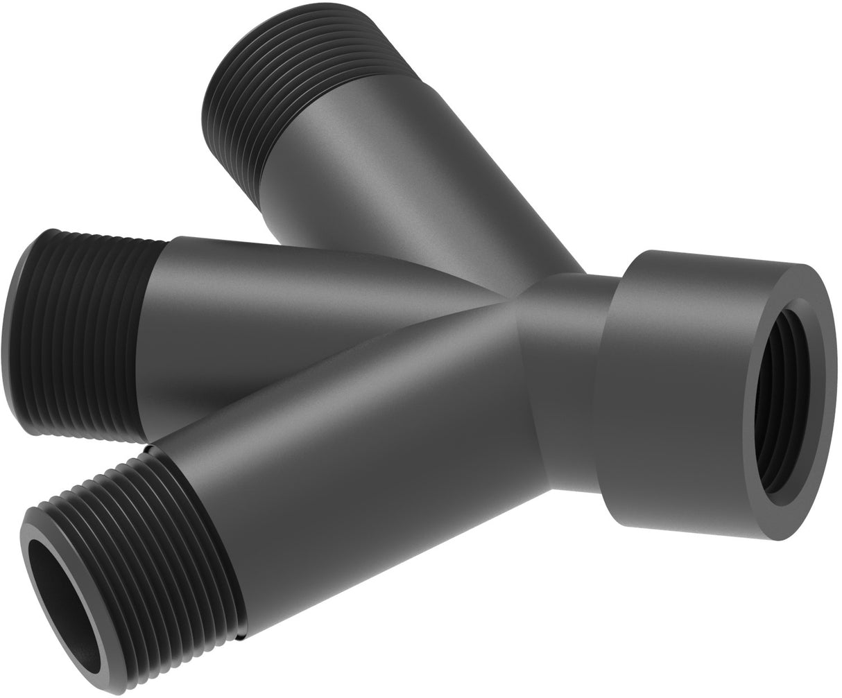 Verteiler 45° 1/2" M-F