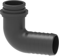 Schlauchanschluss für Überwurfmutter 90° 2" 45mm